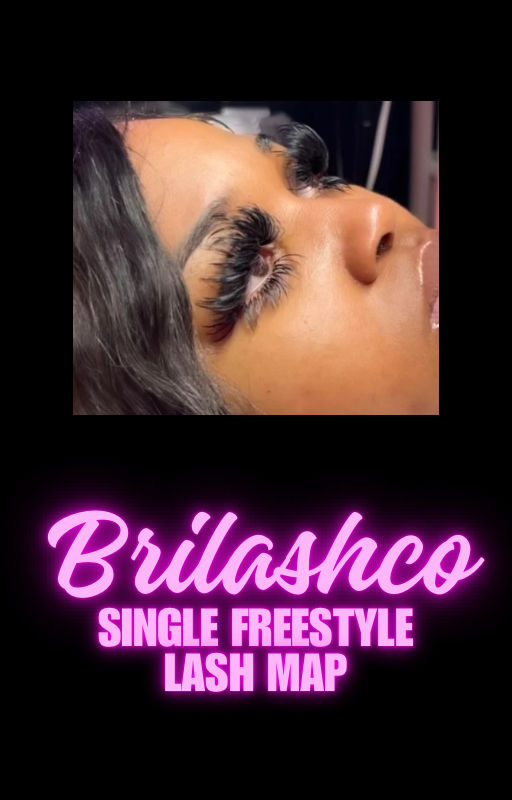 Single Freestyle Lash Map