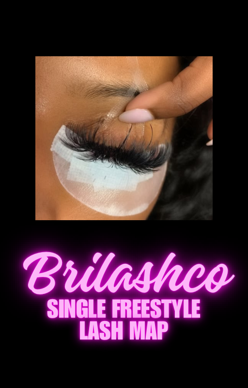 Single Freestyle Lash Map