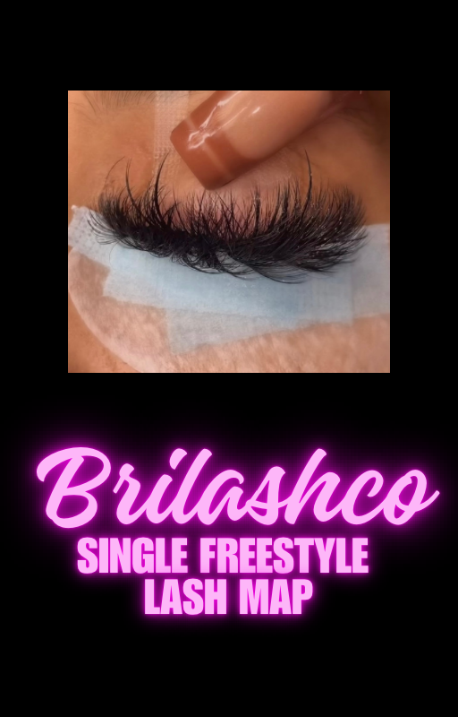 Single Freestyle Lash Map