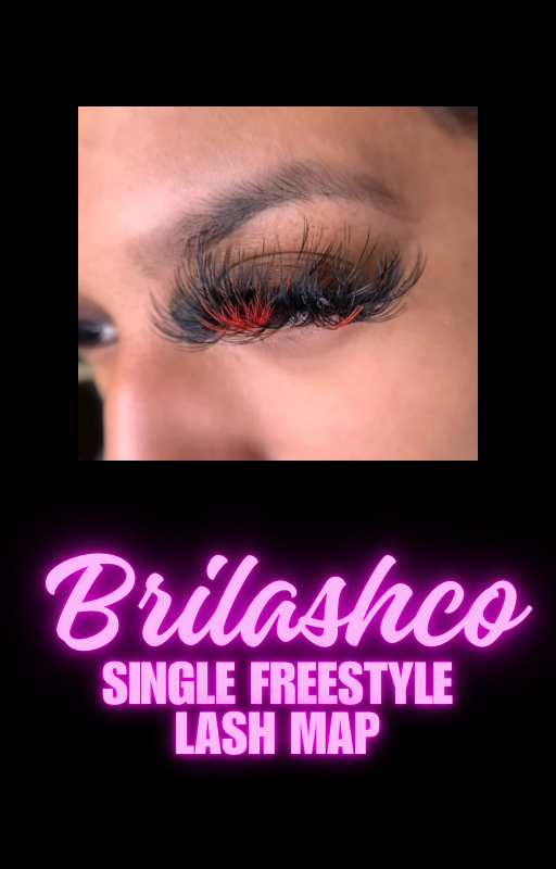 Single Freestyle Lash Map